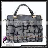 CX-H-46 New Products Wholesale Trendy Real Mink Fur Ladies Handbags Tote Bag thumbnail-4