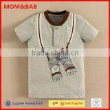 2015 Summer Wholesale High Quality Mom and Bab Tshirt Knitting Design thumbnail-1