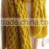 Hot Popular Knitted Crochet Acrylic Fashion Scarf thumbnail-1