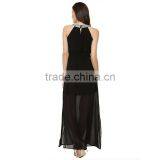 Chiffon Maxi Cocktail Dresses Mint Long Dress New Style Dress Lady thumbnail-2
