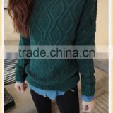 2014 new lovely pullover lady/women knit sweater with high quality HD1708