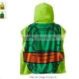 Kids Hooded Towel Poncho Beach Towel With Pattern thumbnail-2