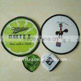 Custom Logo Polyester Foldable Frisbee thumbnail-1