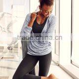 Fashion Summer Style Women Gym Wear Sexy Casual Pullover Plain Hoodies thumbnail-4