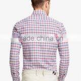 Manufactures Dress Shirt for Men Plaid Fabric Men Shirt Cutting thumbnail-2
