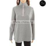 Factory Heather Fabric Winter Pullover Women Clothing thumbnail-3