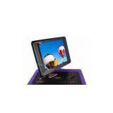 Purple 14 Inch Portable DVD Player 12V With USB Port and Video Input