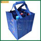 Wholesale Cheap Non Woven 4 Bottles Wine Bag (TP-WB072) thumbnail-3