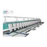Professional Computerized Flat Embroidery Machine for Cloth Tee Shirt / Cap