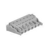 400V 16A 300V 15A 28 -12 AWG Female Connector With Spring - Cage Clamp With Locking Device