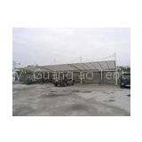 White Large Car Canopy Tents , Parking Shade Structure Fire Resistant