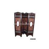 Wooden Screen With Bamboo Strips thumbnail-1
