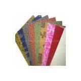 Printed Corrugated Paper, Used in Handcrafts, School Activities and Gift Wrapping