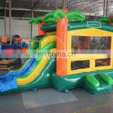 Jungle Theme Inflatable Bouncy Castle With Slide for Kids/inflatable Jumping Castle for Sale thumbnail-3