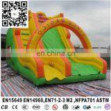Yellow and Green Elephant Inflatable Slip and Slide for Sale