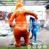 Playground Cute Cartoon Decoration Fiberglass Sculpture thumbnail-4