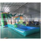 cheap jungle water slides/commercial inflatable slide for sale