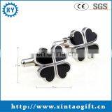 New Design Cool Black Color Clover Cufflink For Mens Shirts thumbnail-1