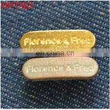 Fashion Jeans Metal Labels Logo for Garment