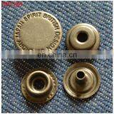 Metal Button Snaps for Leather