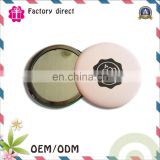 Good Quality single side cosmetic make up mirror with paper printed logo