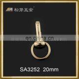 Zinc Alloy Fixed Eye Snap Hook Spring Snap Rigging Hardware Dog Collar Strap Hooks thumbnail-3