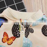 2019 Kids Coat & PANTS 2PCS SET BUTTERFLY FULL PRINT thumbnail-4