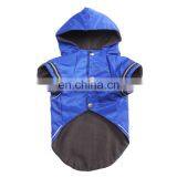 Solid Color Winter Cold Protection Reflective Hat Coat Pet Dog Raincoat With Hood thumbnail-5
