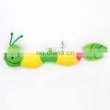 Wholesale Snake Shape Colourful Stuffed Chew Pet Dog Plush Toy Squeaky Toys thumbnail-3