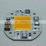 High Brightness F5454 AC100-260V 50W Led COB Chip Driverless Solderless Warm White thumbnail-2