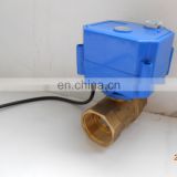 with manual operation CWX-25S dn25 brass ss304 1 inch 12v dc irrigation valve