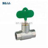Nickel Plated Forged Brass Locking Ball Valve With Key