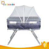 2018 OEM Factory Foldable Infant Baby Bed With Swinging Cradle thumbnail-1