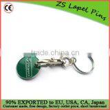 Hot! Supermarket Cart Trolley Coins Keychain thumbnail-1