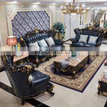 Новый поступление 2021 года. Набор мебели из натуральной кожи - классический диван для гостиной thumbnail-4