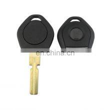 1-клавишный автомобильный дистанционный ключ в футляре, бланк чипового ключа с подсвеченной кнопкой для BMW 3, 5, 7, Z3, E36, E34, E38, E39 thumbnail-5