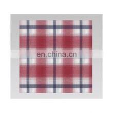 2022 Popular Red Check 100% Cotton High Density Yarn Dyed Fabric for Shirt thumbnail-2
