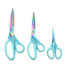 Factory Directly Sharp Blades Shears With Soft Grip Fabric Scissors Set of 3pcs All Purpose Scissors Set for Sewing Craft Office thumbnail-4