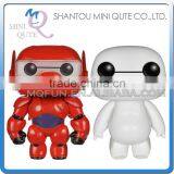 Mini Qute Funko Pop 2 Styles Kawaii Big Hero 6 Baymax Doll Action Figures Collection Cartoon Models Educational Toy