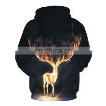 Fleece Full Dye Jumper Sweatshirts 3D Sublimation Printed Custom Logo 100% Polyester Men Hoodies thumbnail-2