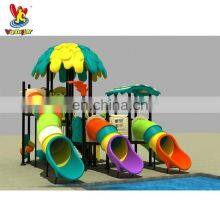 sport amusement park swimming pool series outdoor games with slide