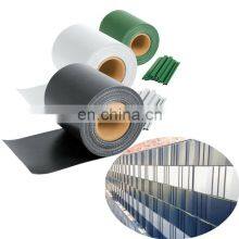 PVC Sichtschutz Streifen Doppelstabmatten Zaun Anthrazit Wind Sichtschutzfolie 450 Gramm thumbnail-2