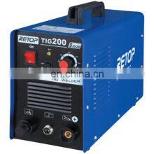 Hot Sale MOSFET Portable INVERTER DC TIG Welder TIG-200S Welding DC MOTOR Earth Clamp 0.93COS 420*165*270mm 50/60HZ 4.6KVA 8.0KG thumbnail-1