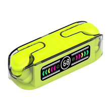 Transparent Gaming Stereo Tws With Led Display In-Ear True Wireless Earbuds thumbnail-4