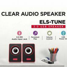 6W Wholesale Clear Stereo Sound Speakers for Home Theatre Output Power 3.5mm Audio 2.0 USB Gaming PC Laptop Speaker thumbnail-4