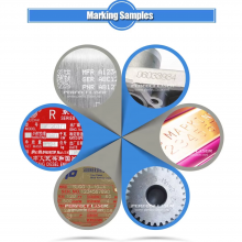 Perfect Laser Portable Small for Chassis Number LCD Control Metal Nameplate Engraver Pneumatic Dot Peen Marking Machine thumbnail-2