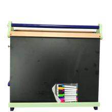 Wooden Magnetic Chalkboard Whiteboard Kids Tabletop Play Easel With Blackboard Chalkboard Drawing Board Children's Wooden Easel thumbnail-3