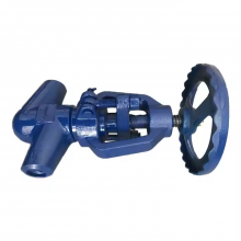 J61Y-160V Station Globe Valve Forged Steel Globe Valve Control Needle Valve 12CR1mov High Temperature / Pressure Power thumbnail-2