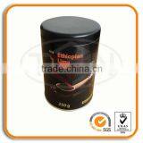 Empty Round Coffee Can Coffee Tin