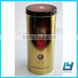 Glossy Wine Tin Box With FDA Certificates